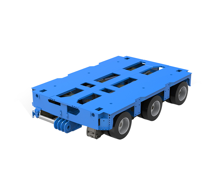 KTG-3 hydraulický nápravový príves s 3 nápravami (SPT)